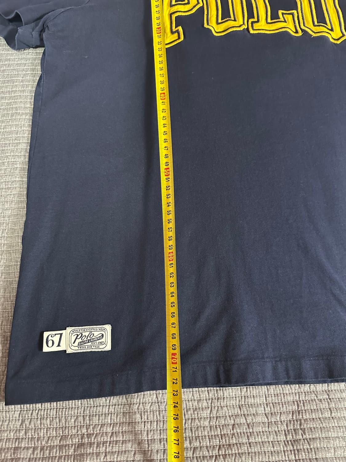 (XL) 폴로 랄프로렌 자수 레터링 반팔 상품이미지4
