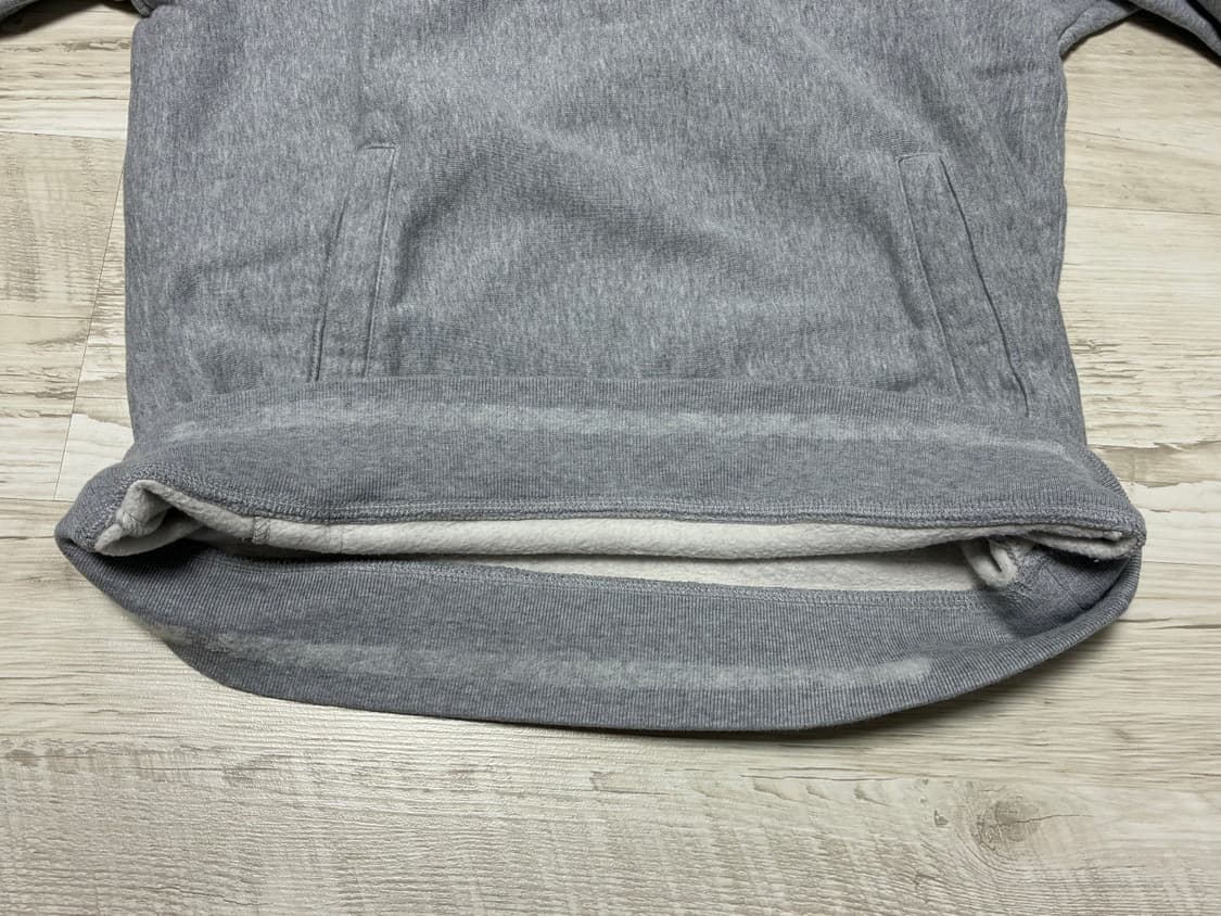 m 스투시 반집업 하프집 맨투맨 그레이 상품이미지9