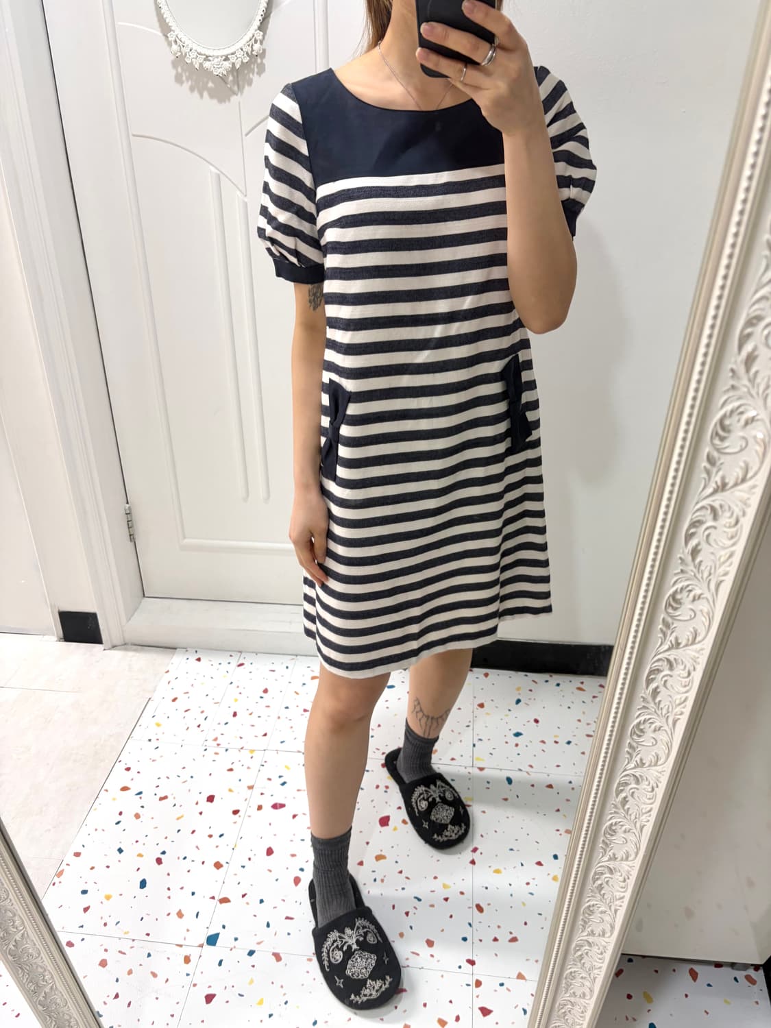 Ribbon dress 상품이미지4