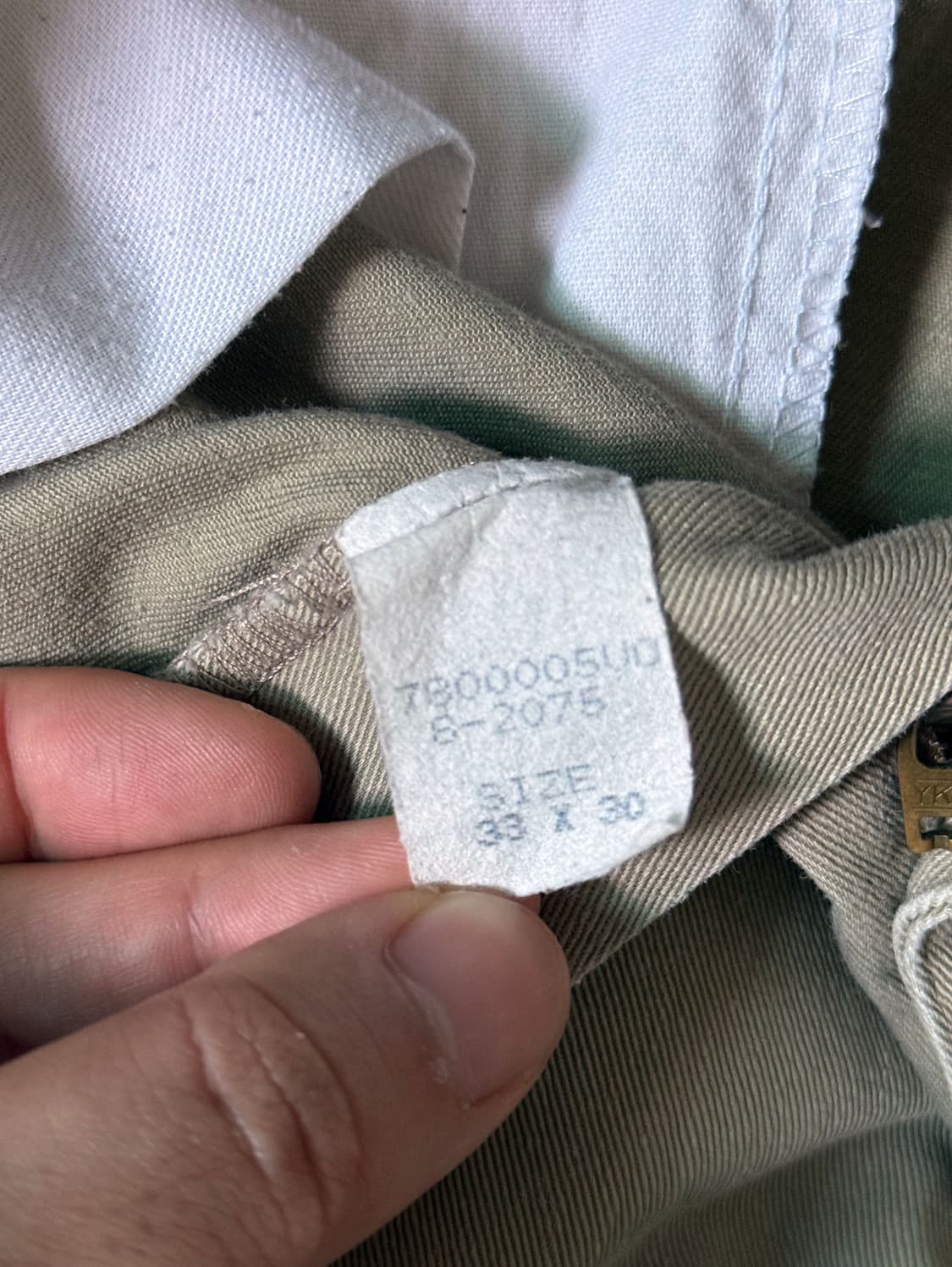 (32) 90s 폴로 랄프로렌 더블 플리츠 빈티지 치노 팬츠 상품이미지5