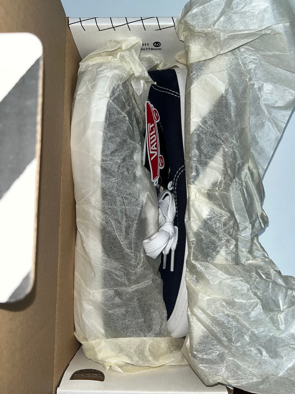 vans og authentic lx. navy 상품이미지2