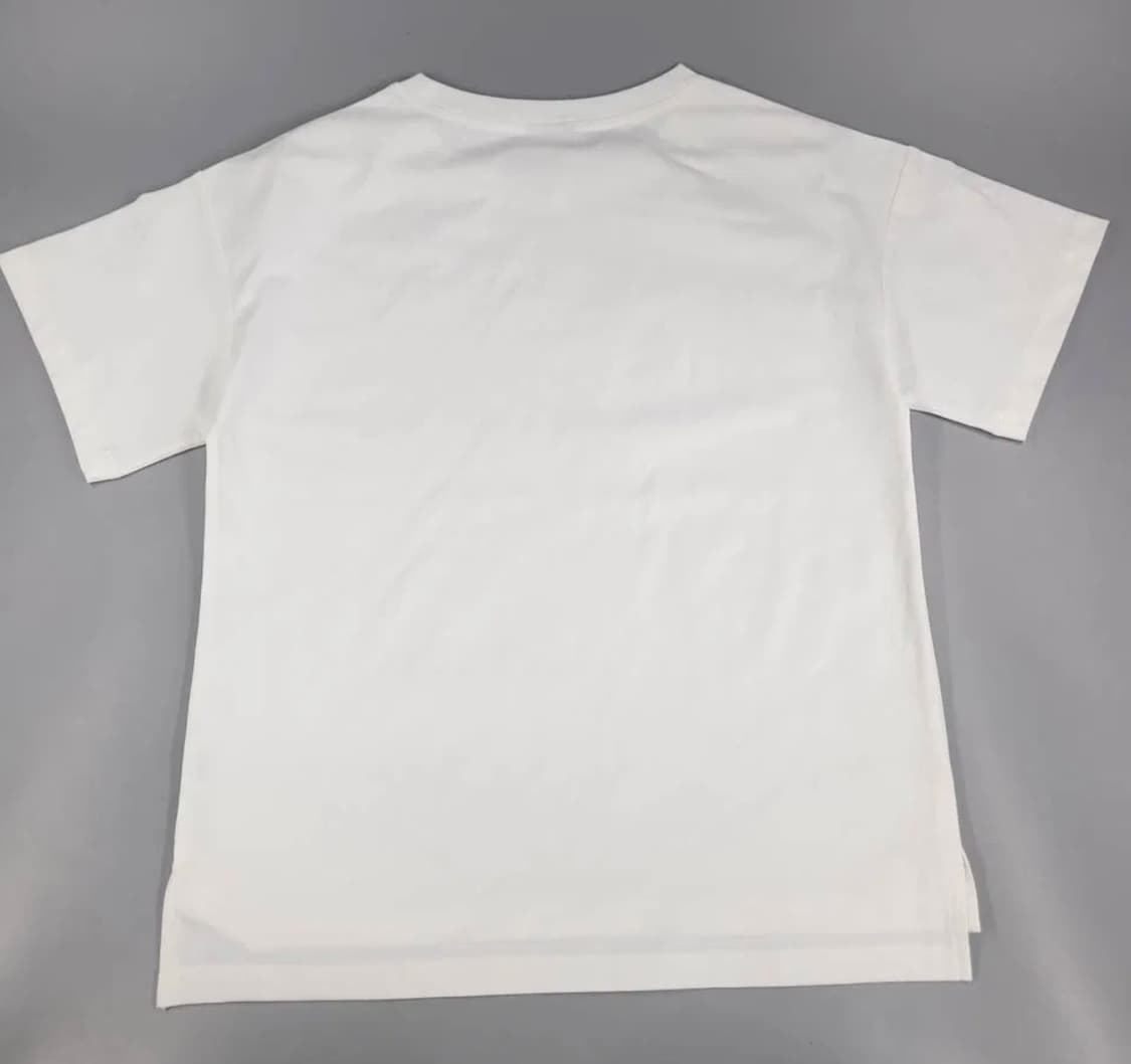 쥬시꾸뛰르 y2k 화이트 실버 글리터 스펠아웃 로고 프린팅 반팔 티셔츠 상품이미지5