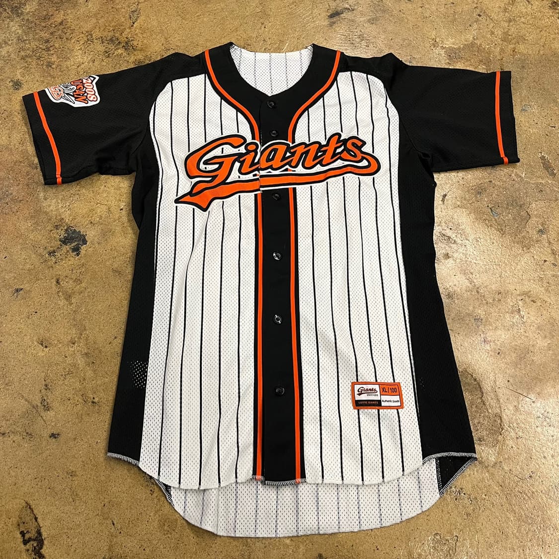 [XL,100] 롯데 자이언츠 47 강민호 반팔 야구 유니폼 b18 상품이미지2