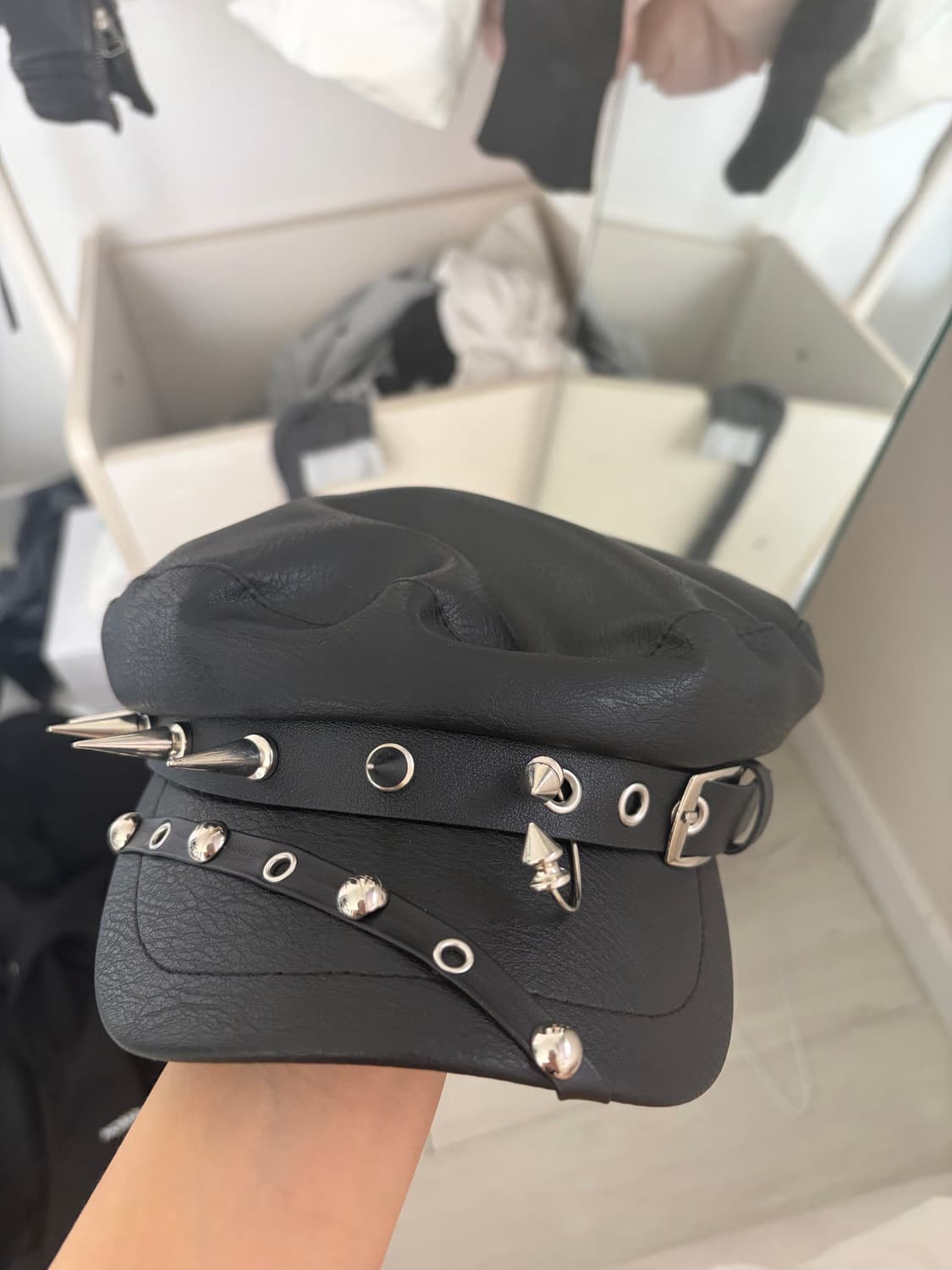 펑크 고딕 모자  상품이미지1