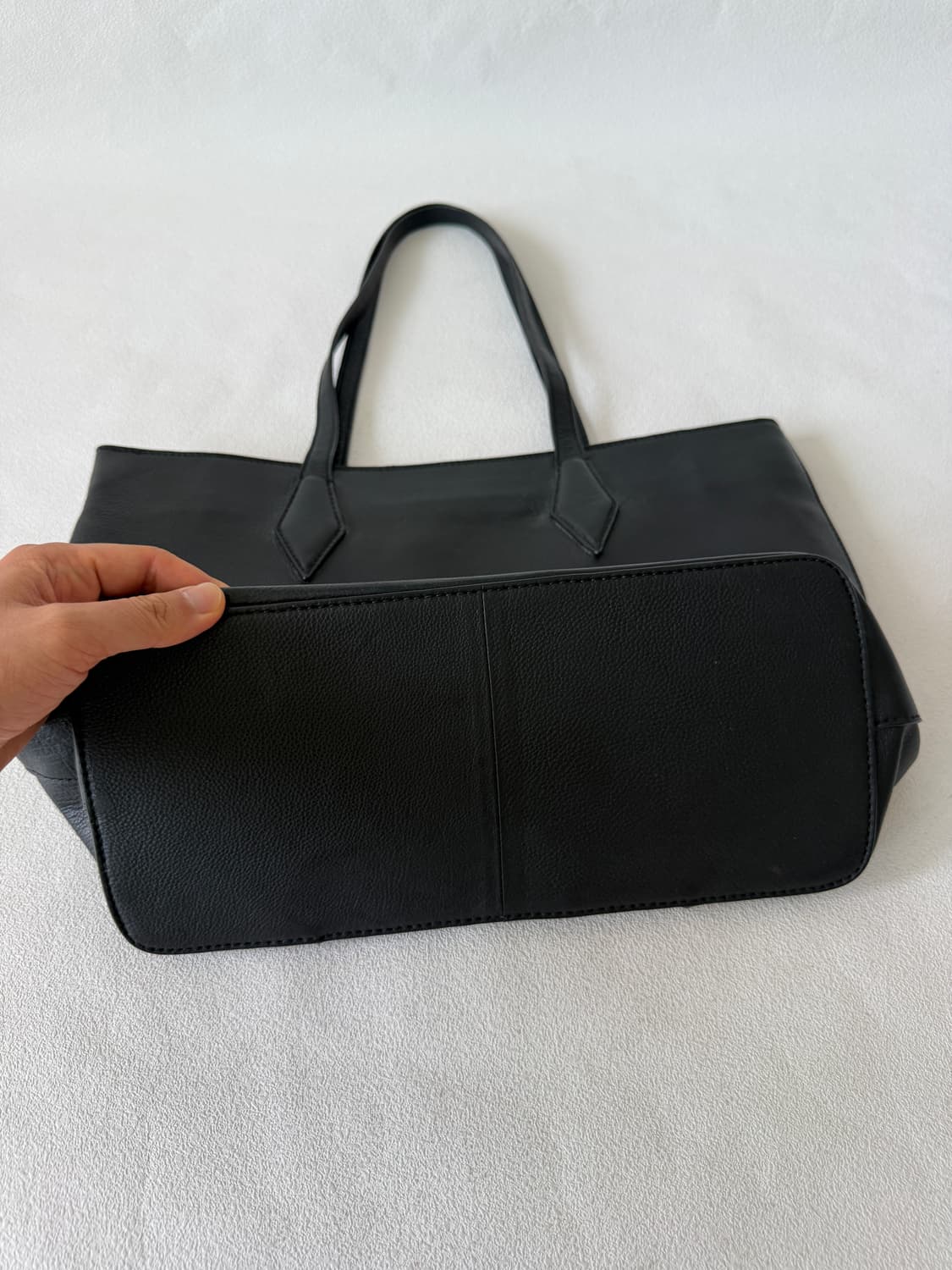 Pre owned 레더 숄더백 상품이미지3