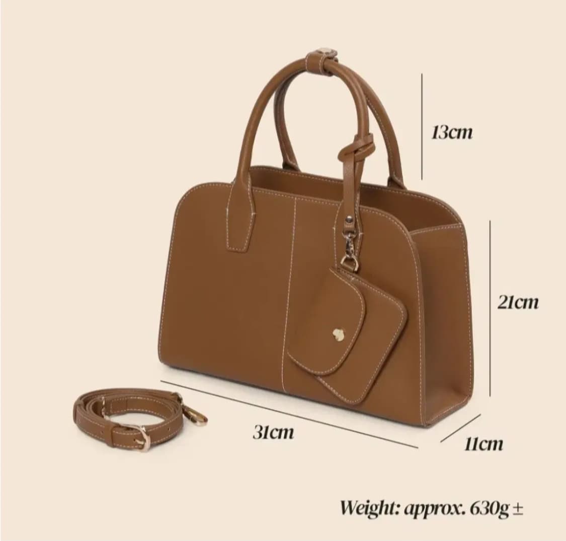 yyeon 비마이연 헨느백 미디움 카멜브라운 가방 상품이미지8
