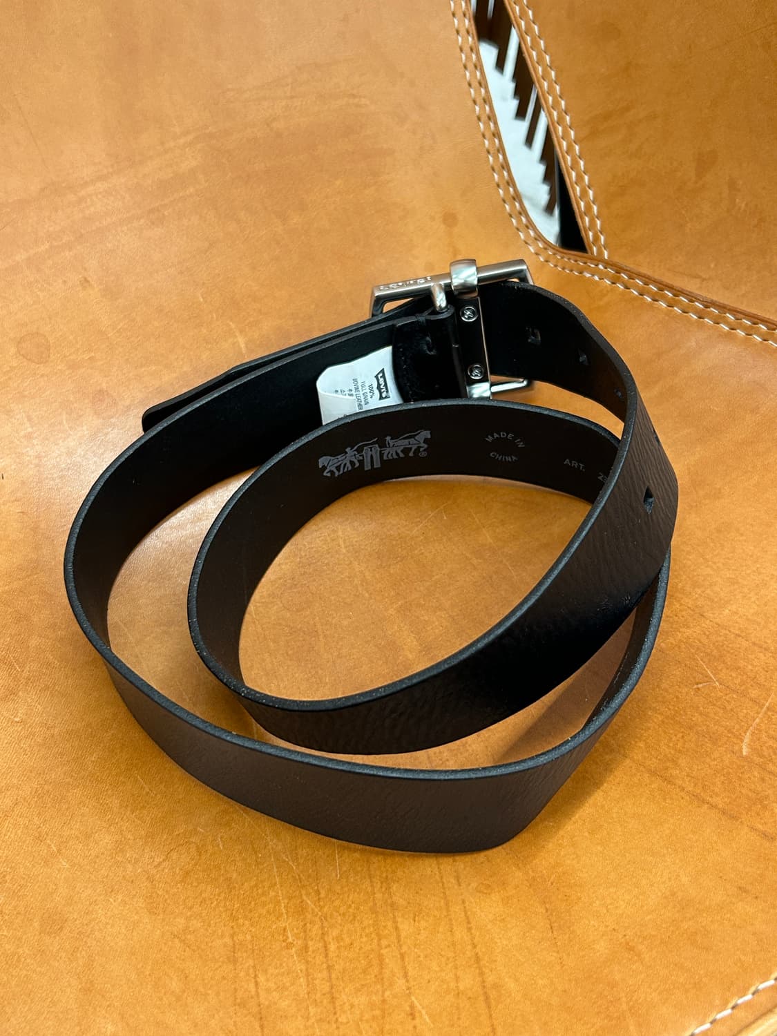 빈티지 리바이스 레더 벨트  상품이미지3