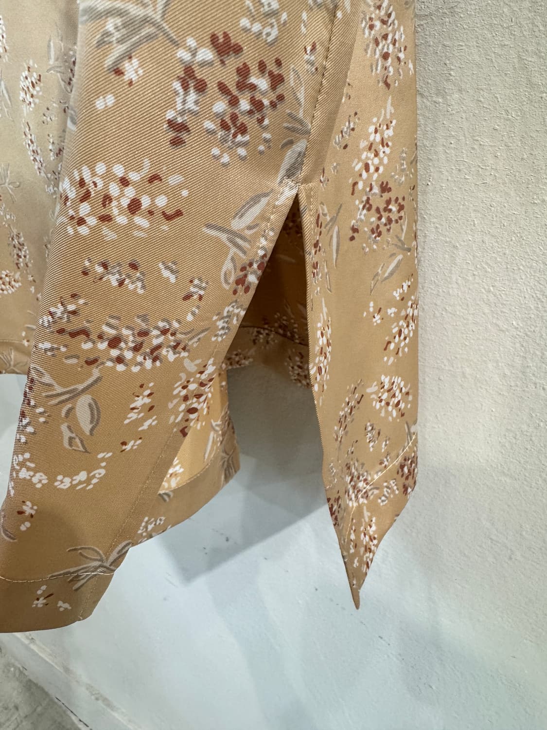 japan vintage 실키 잔꽃 BL 상품이미지3