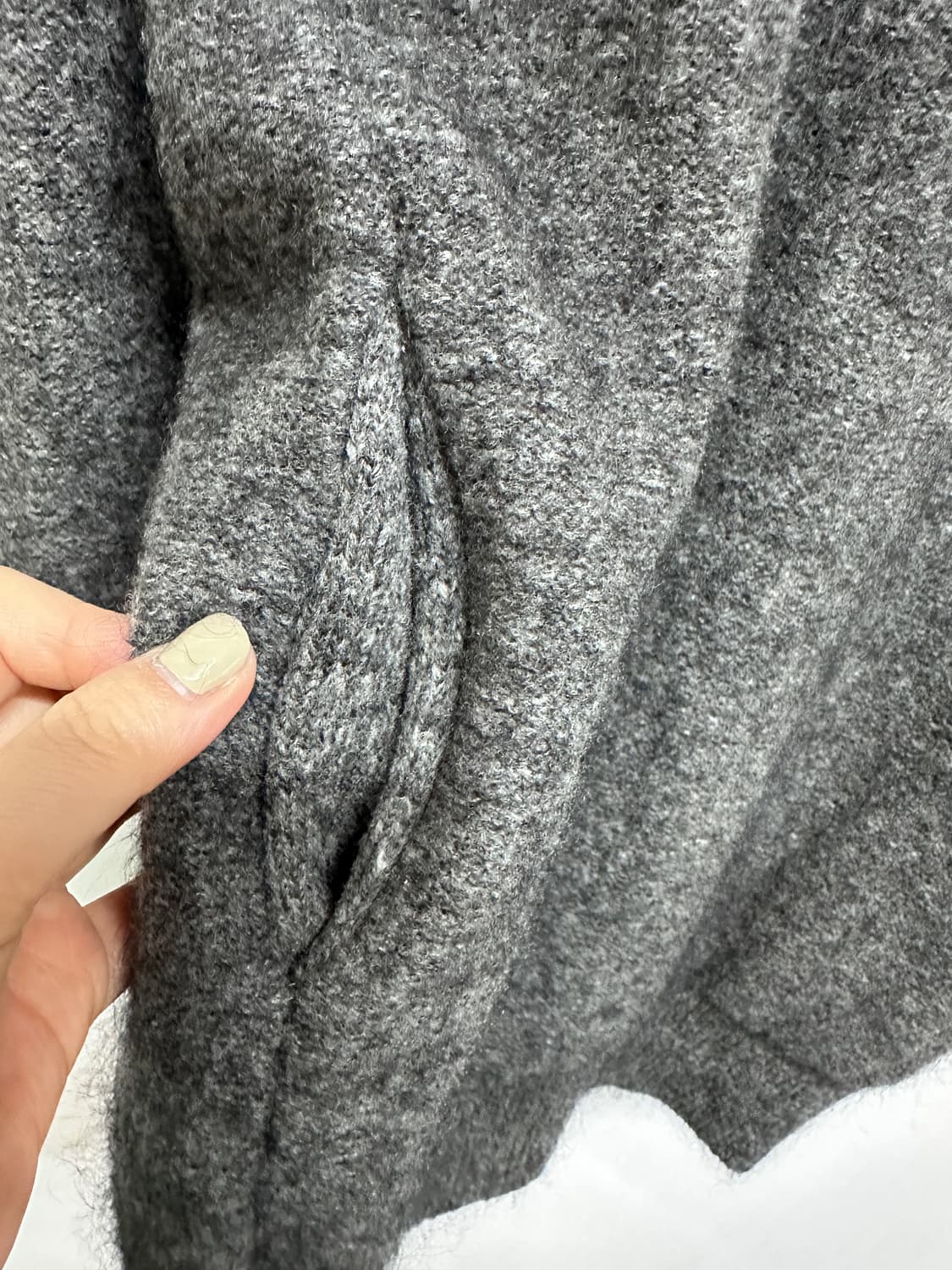 타임 모헤어 울 원피스 상품이미지7