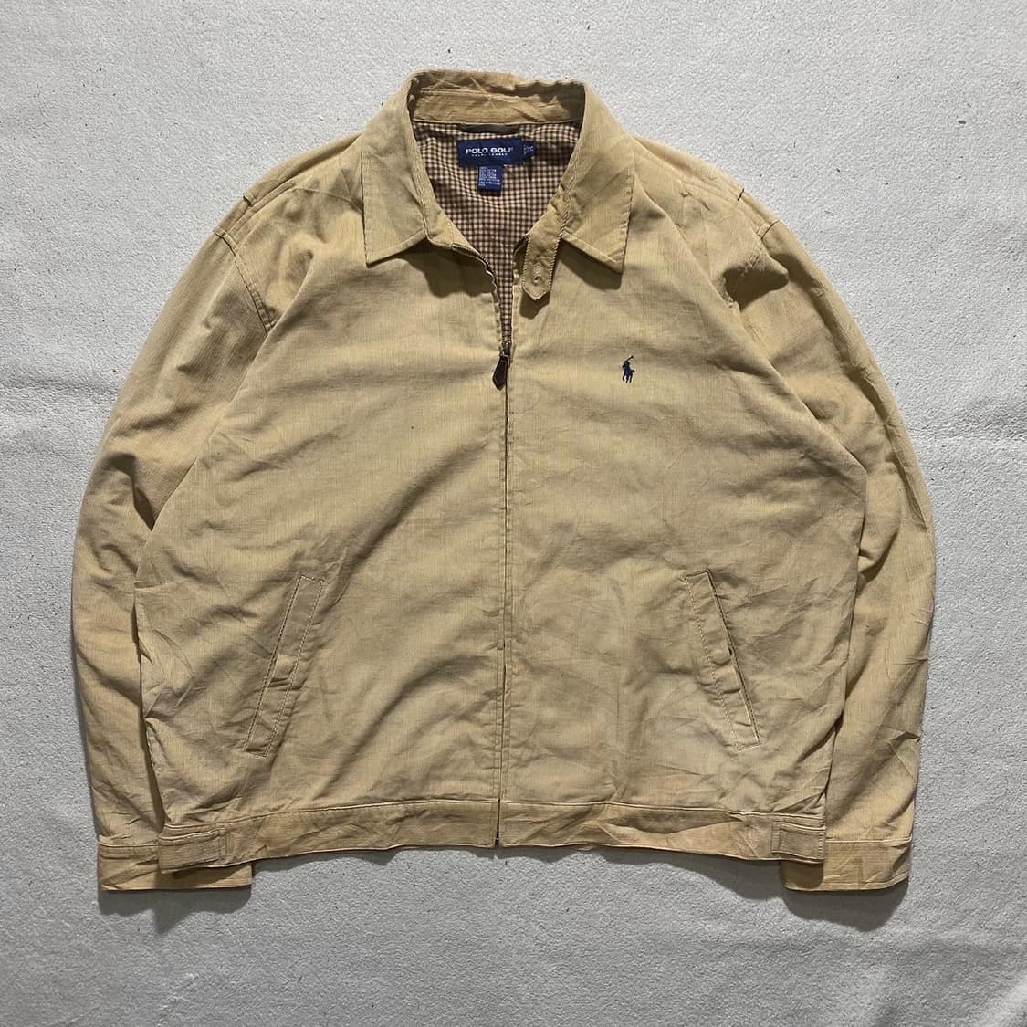 폴로 골프 골덴 코듀로이 블루종 자켓 상품이미지2