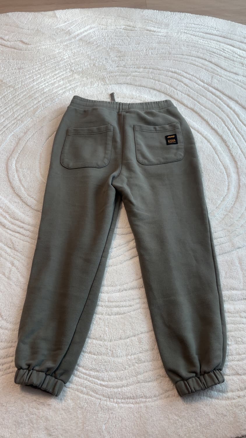 Jeep 맨투맨 상하의 세트 카키 상품이미지4