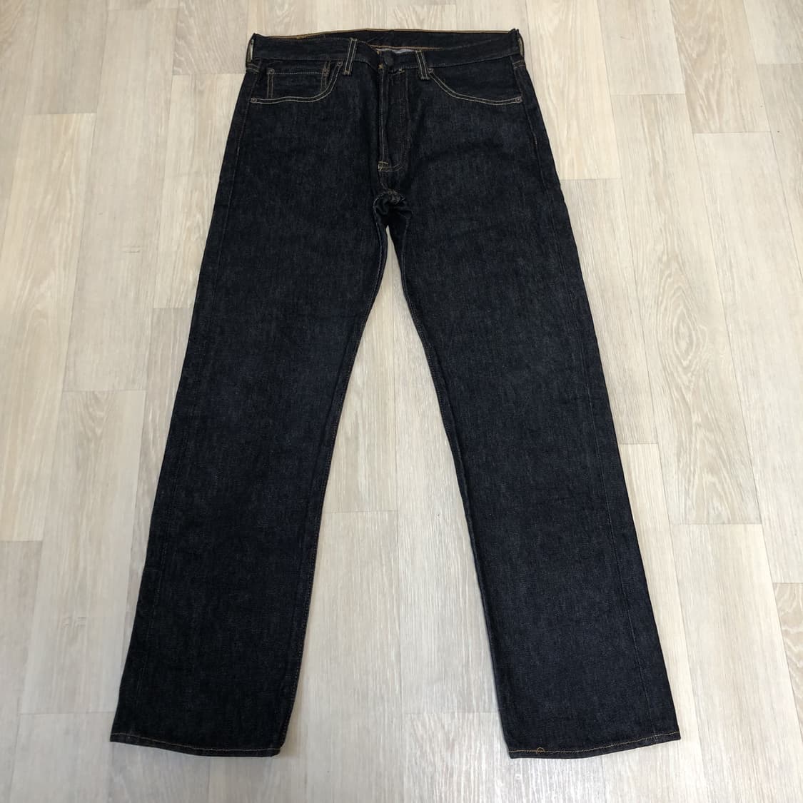 (31) 리바이스 Levi's 501 스트레이트핏 흑청 데님 상품이미지1