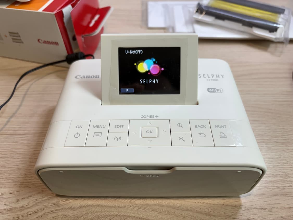캐논 셀피 CP1200 포토프린터 판매합니다 상품이미지2