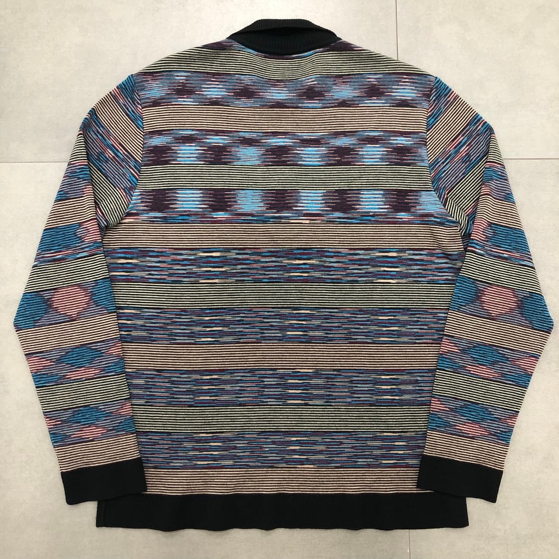 미쏘니 missoni 이태리 반집업 긴팔 카라 니트 스웨터 50 상품이미지6