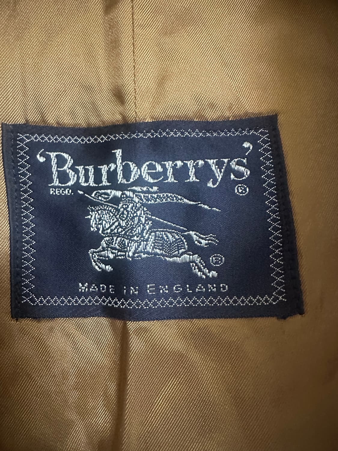 버버리 싱글 발마칸 코트(트렌치코트) 상품이미지3