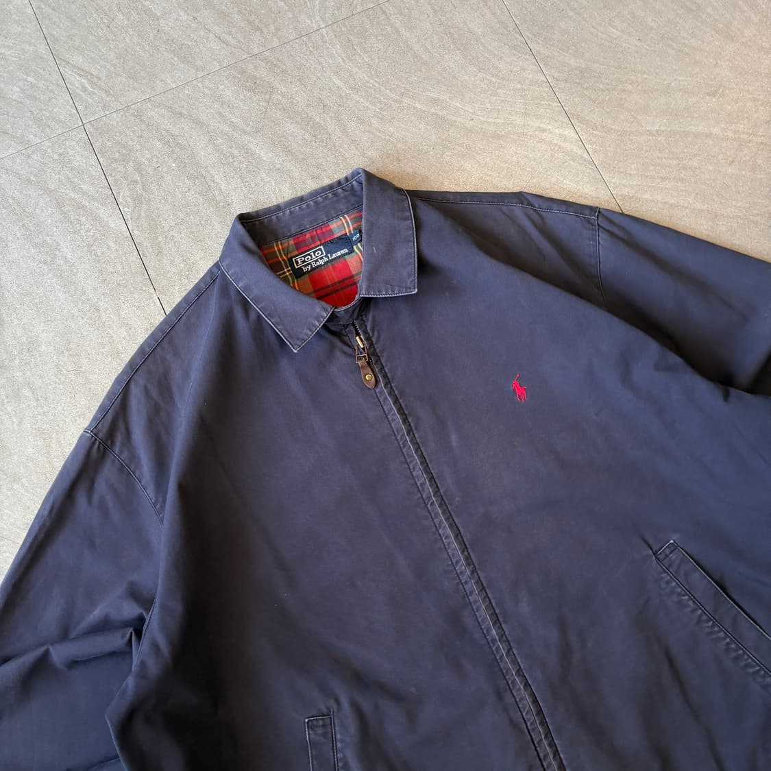 폴로 정품 네이비 스윙톱 자켓 상품이미지2