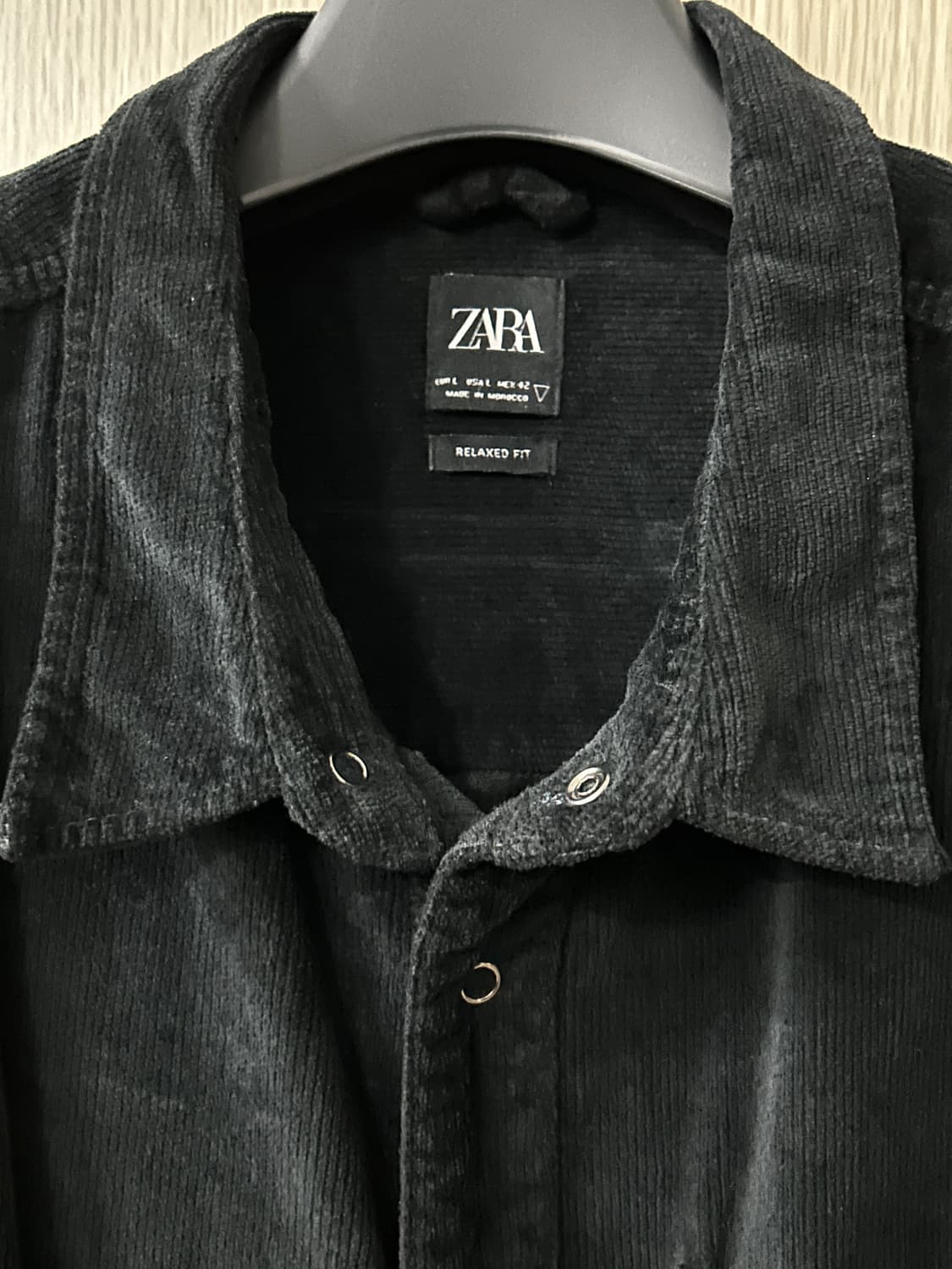자라 코듀로이 셔츠 상품이미지2