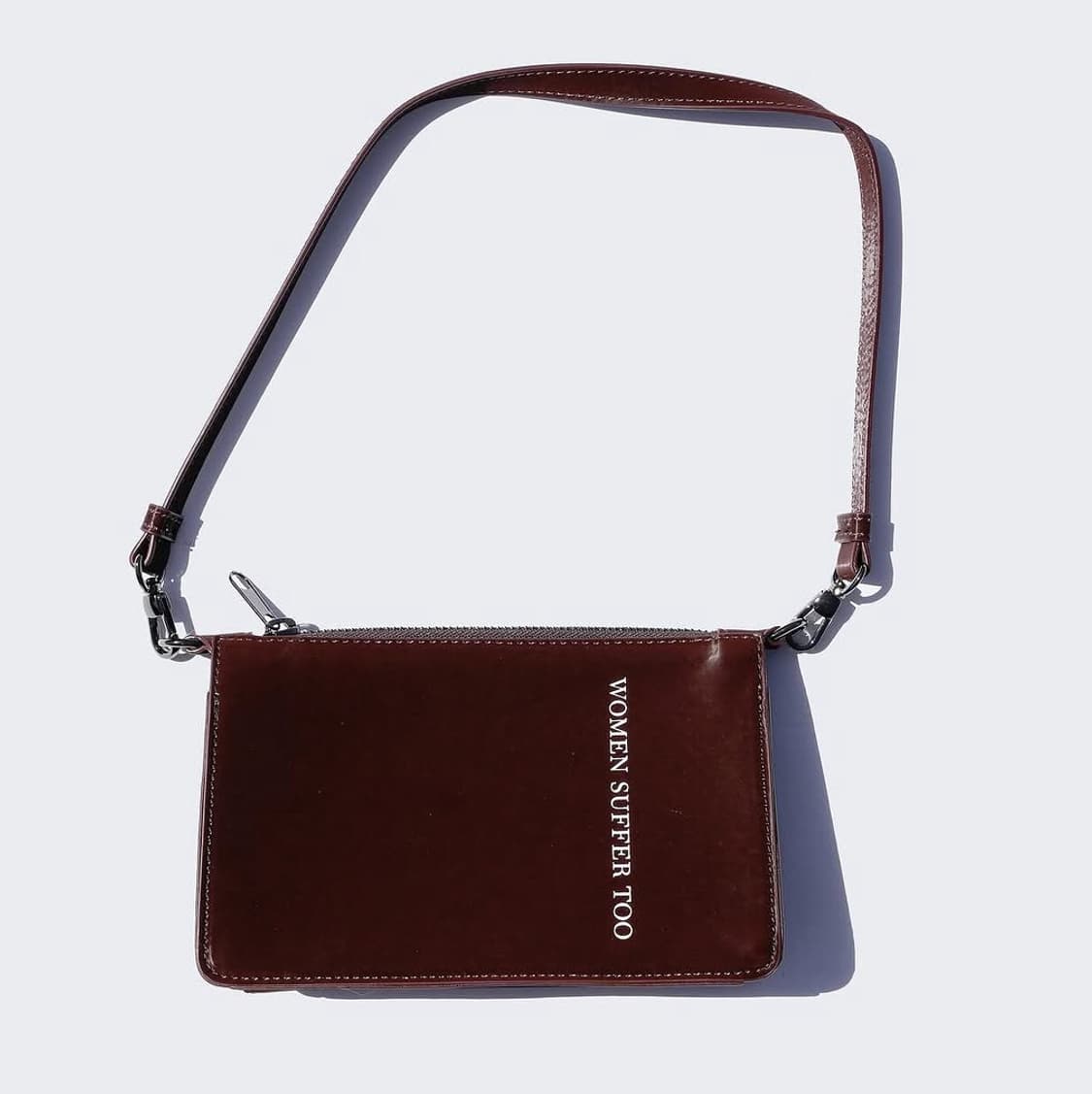 프레잉 브라운 숄더백 상품이미지2