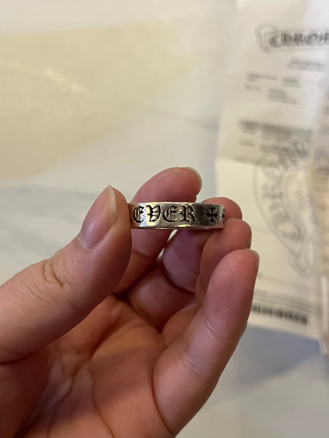 크롬하츠 스페이서 포에버링 24호 (영수증포함) 상품이미지3