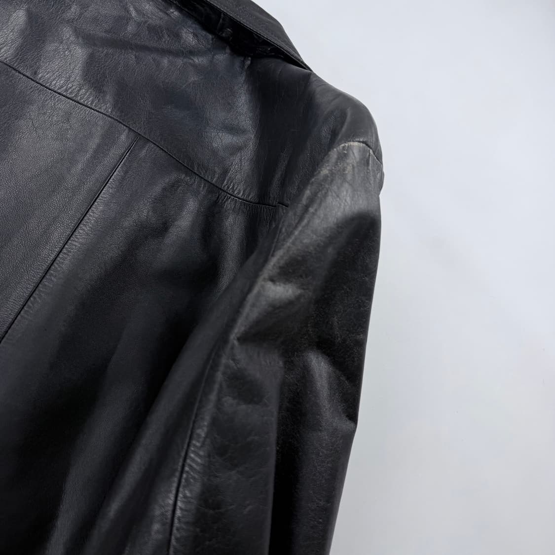 Leather belted trench coat 상품이미지9