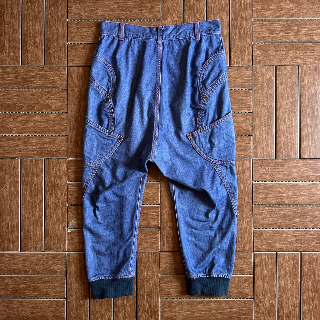 Mercibeaucoup baggy cotton denim pants 상품이미지2