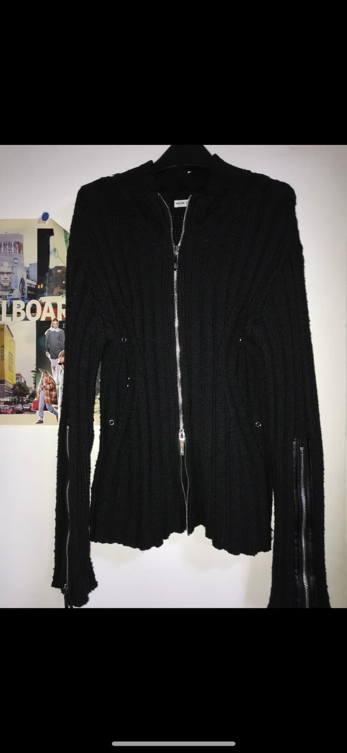 Nache 나체 소프트 니트 집업 SURE SOFT KNIT ZIP-UP 상품이미지3