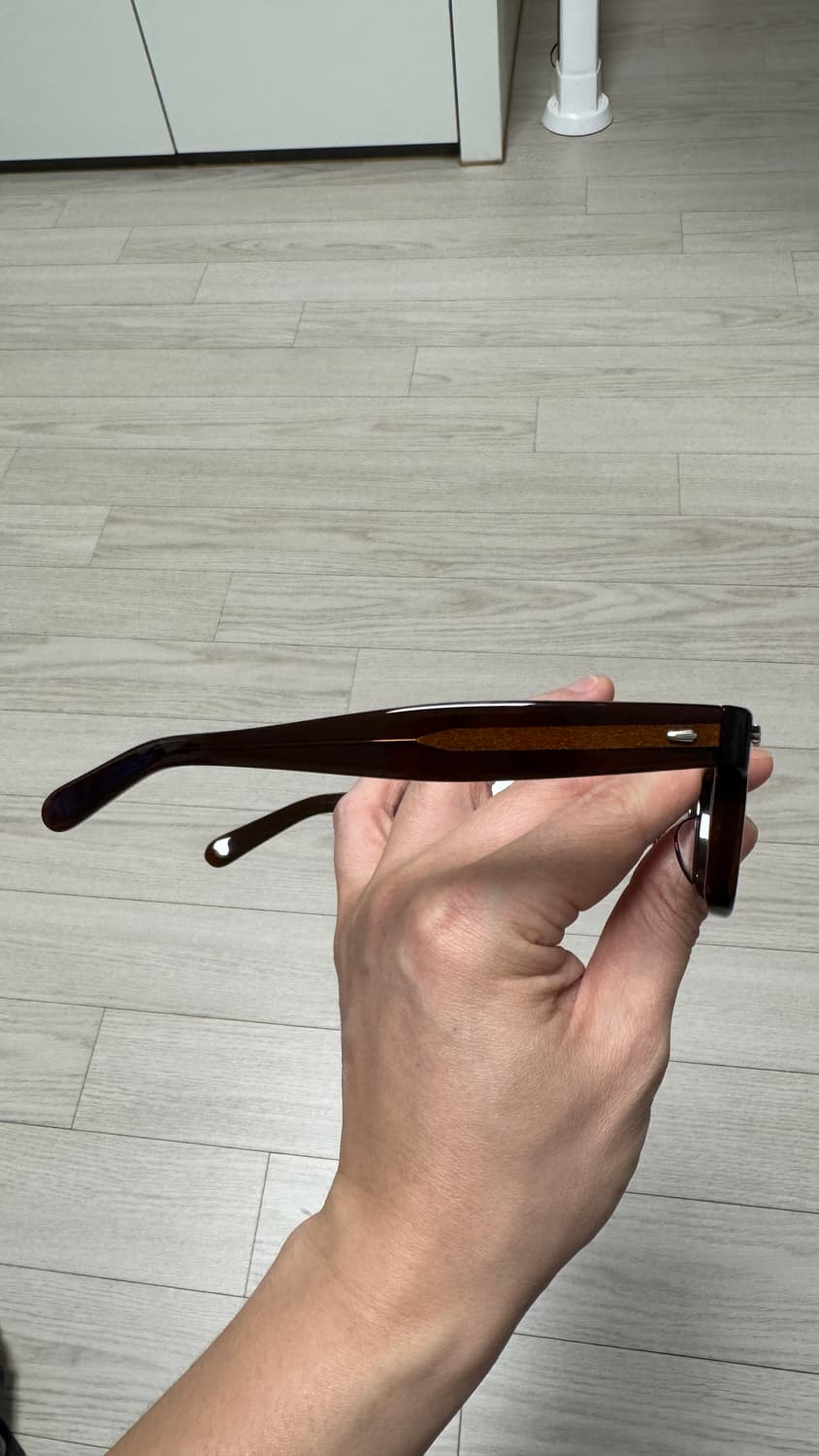 백산안경 데코 브라운 상품이미지3