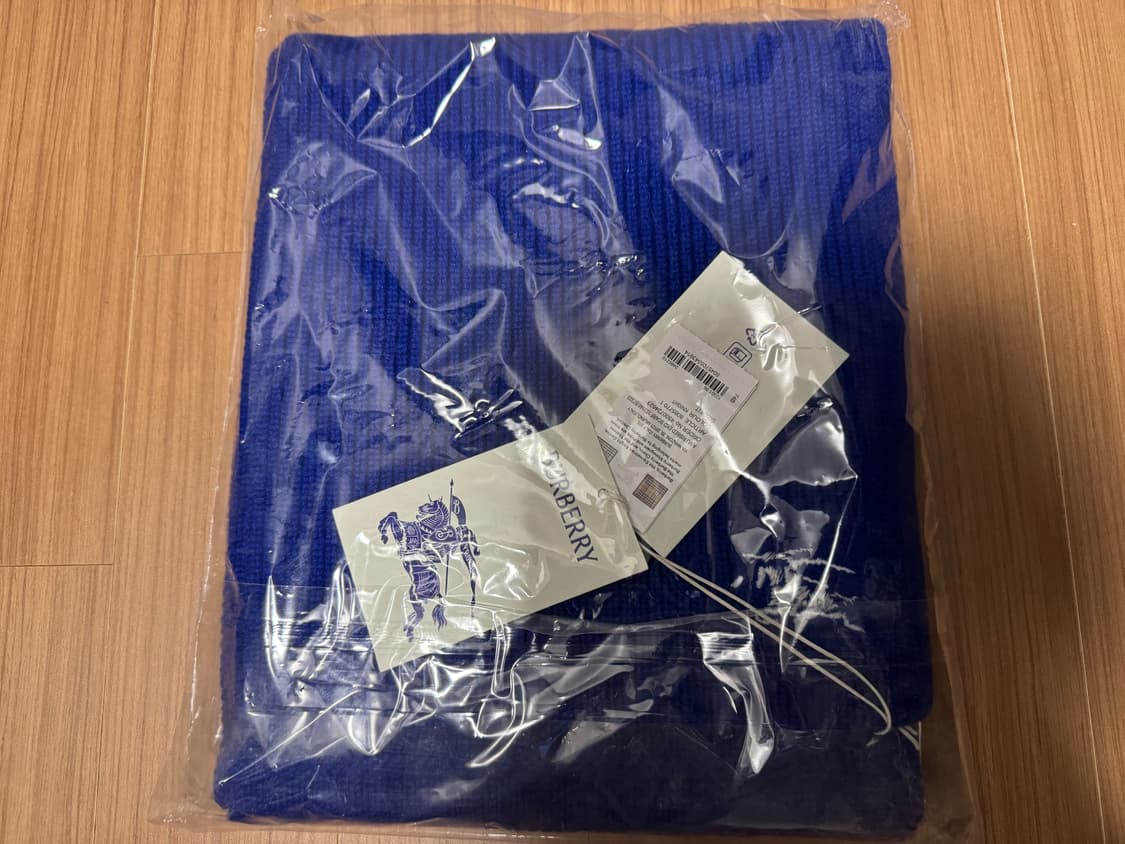 버버리 블루 ekd 머플러 상품이미지2