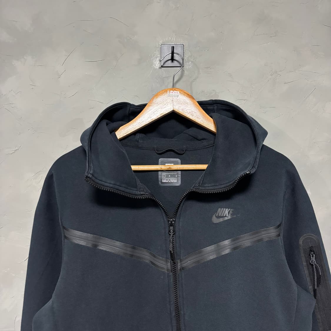 나이키 테크팩 후드집업 검정 상품이미지2