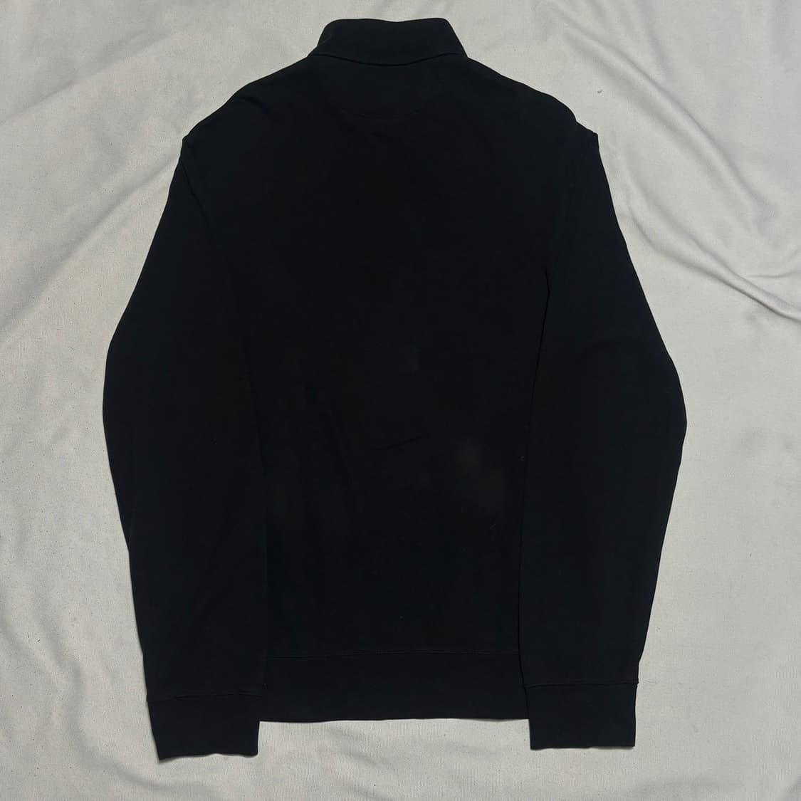 M 폴로랄프로렌 블랙 코튼 니트 집업 상품이미지3