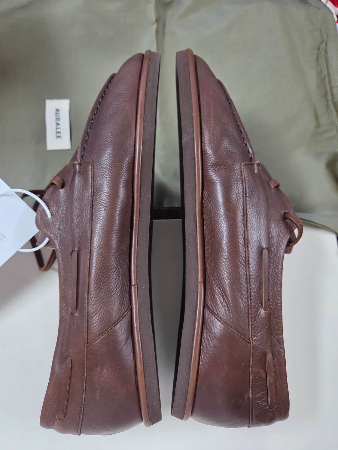 SOFT LEATHER DECK SHOE BROWN 상품이미지4