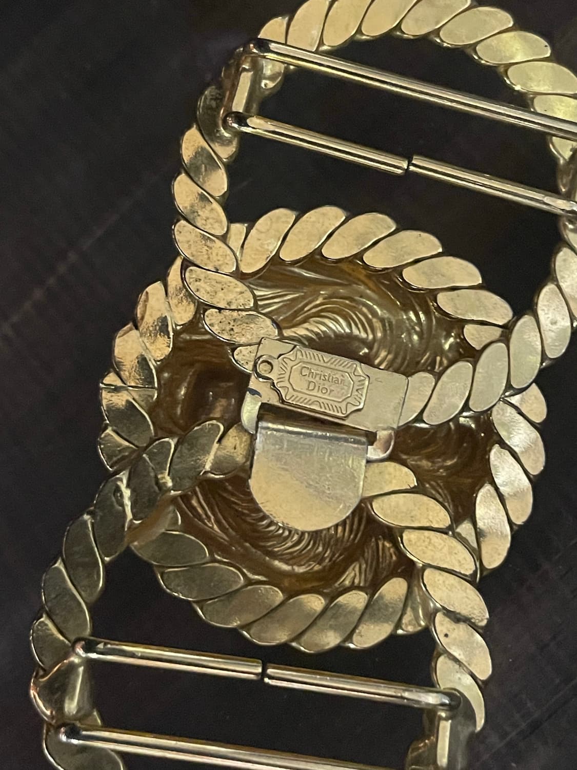 빈티지 크리스찬디올 벨트버클 상품이미지3