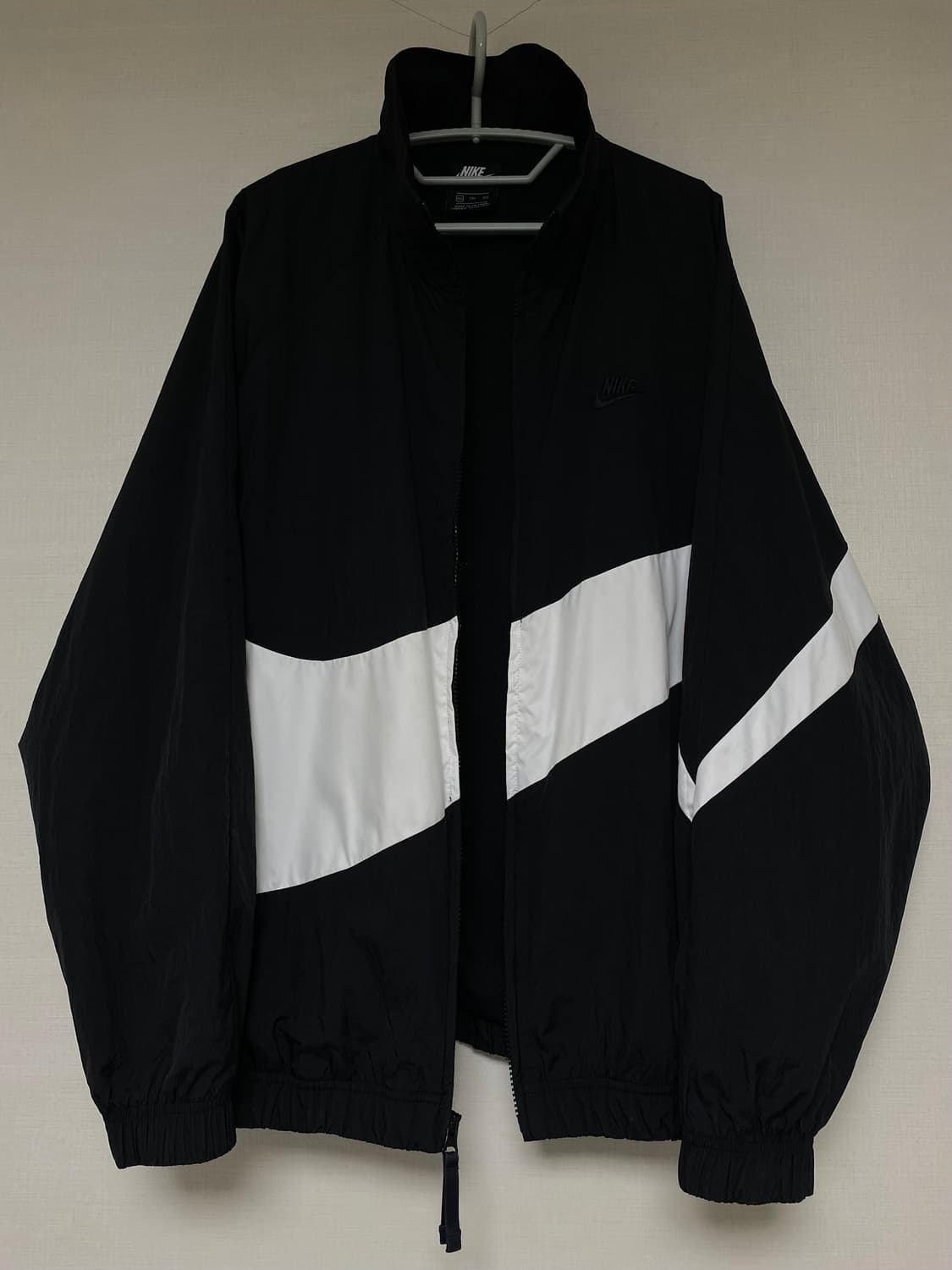 NIKE NSW BIG SWOOSH WOVEN JAVKET BLACK 사 상품이미지6
