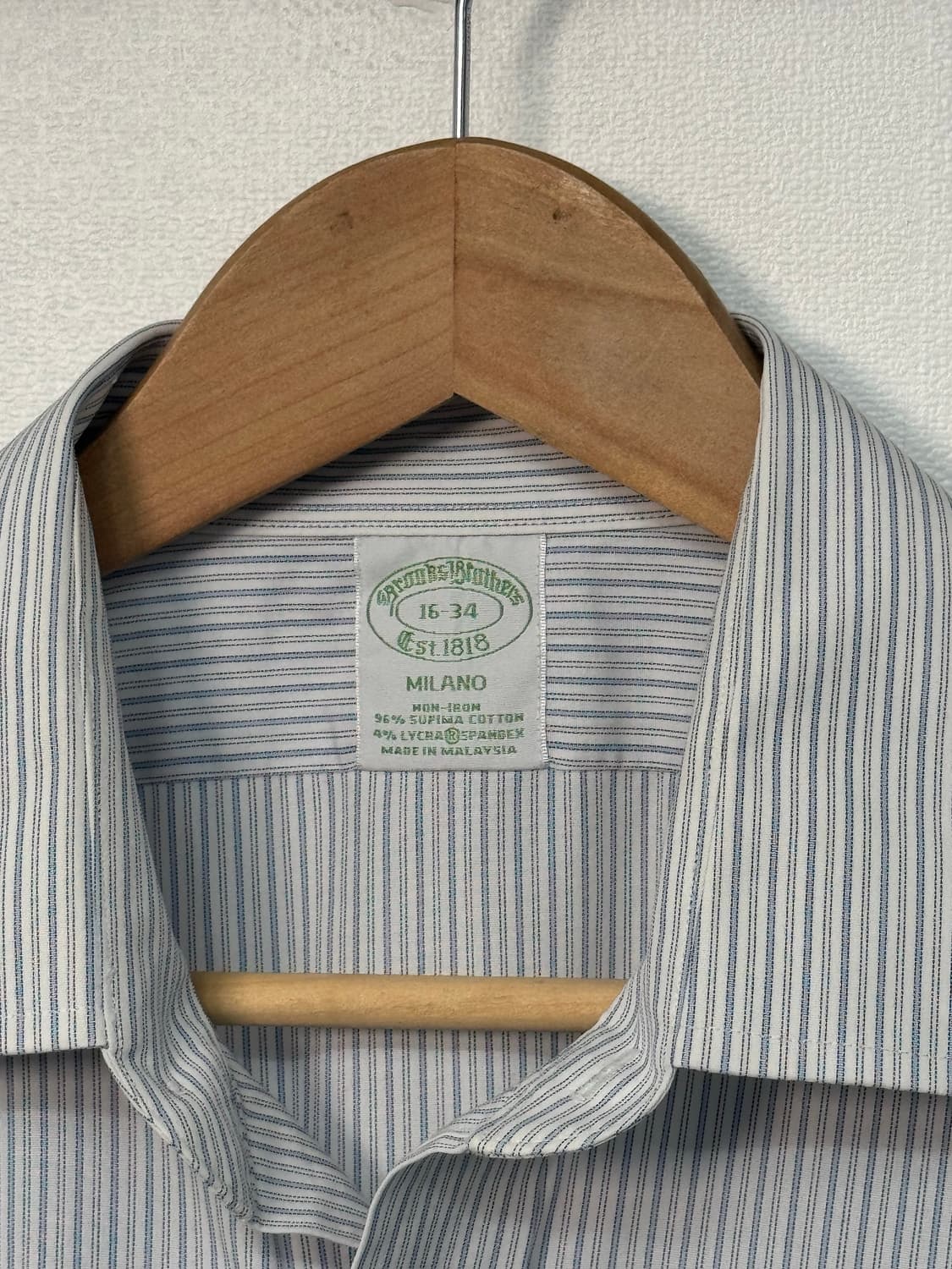 BrooksBrothers  multi stripe Shirt/S10 상품이미지3