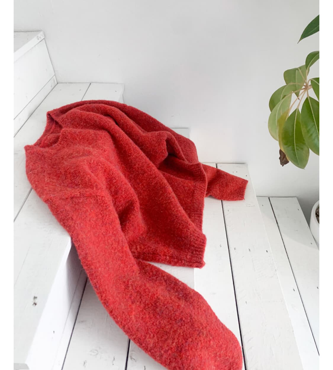 [rapture] 랩쳐 니트 MY DAY WOOL KNIT (red) 상품이미지5