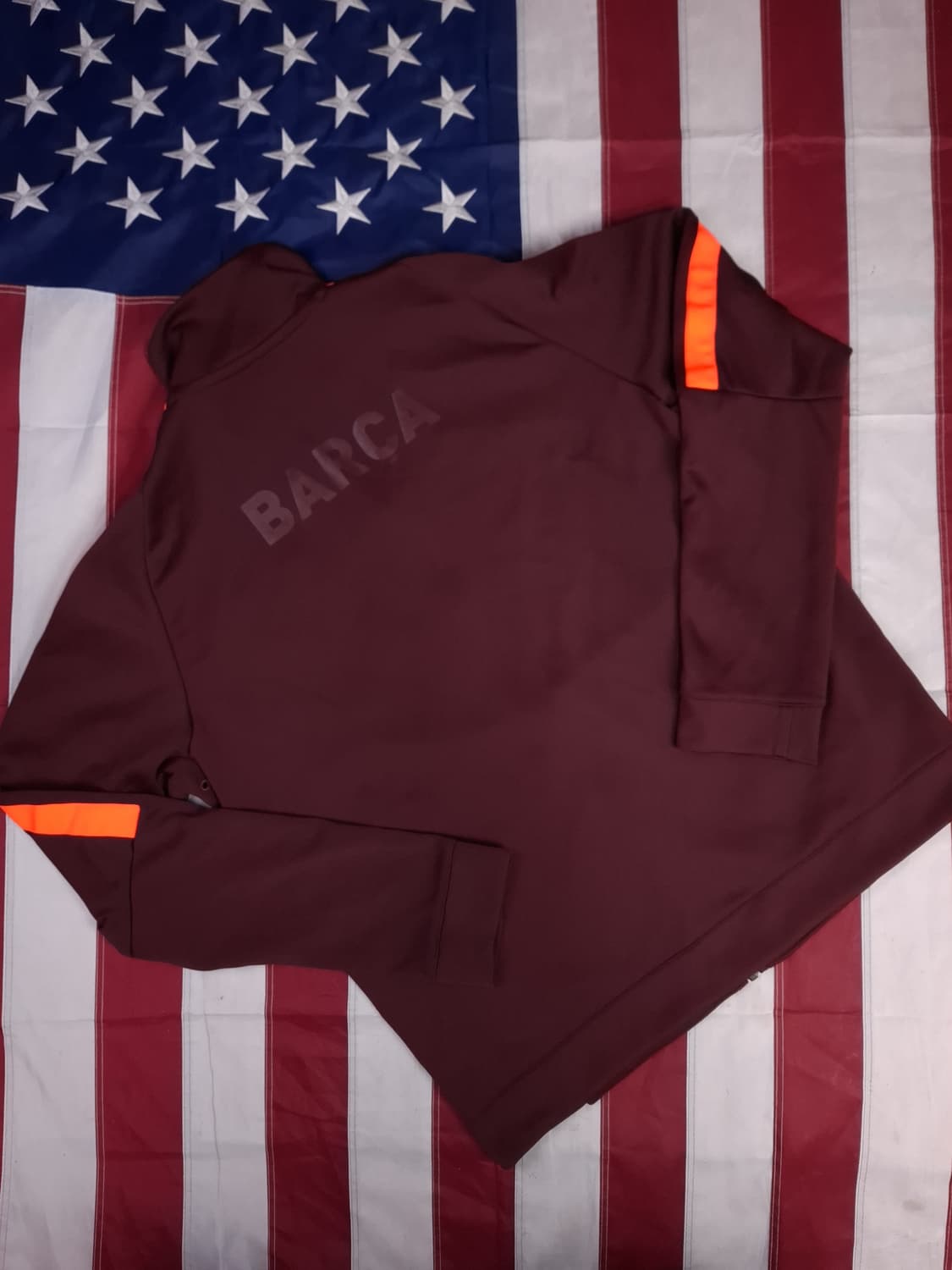 새제품급 오리지날 나이키 FC 버간디 바르셀로나 져지 상품이미지6