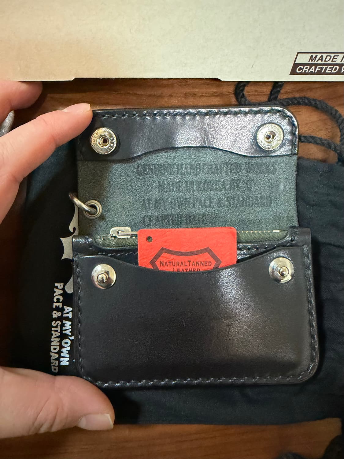 큐스레더 미니트러커 월렛 콘초ver 상품이미지4