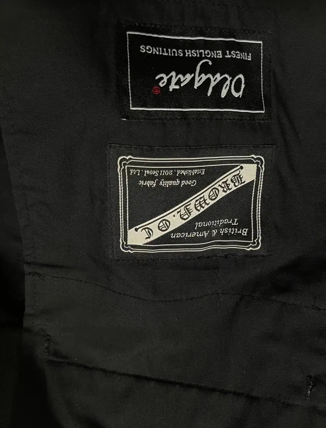 리넥츠 X브라운오씨 울파이프 트라우져 상품이미지2