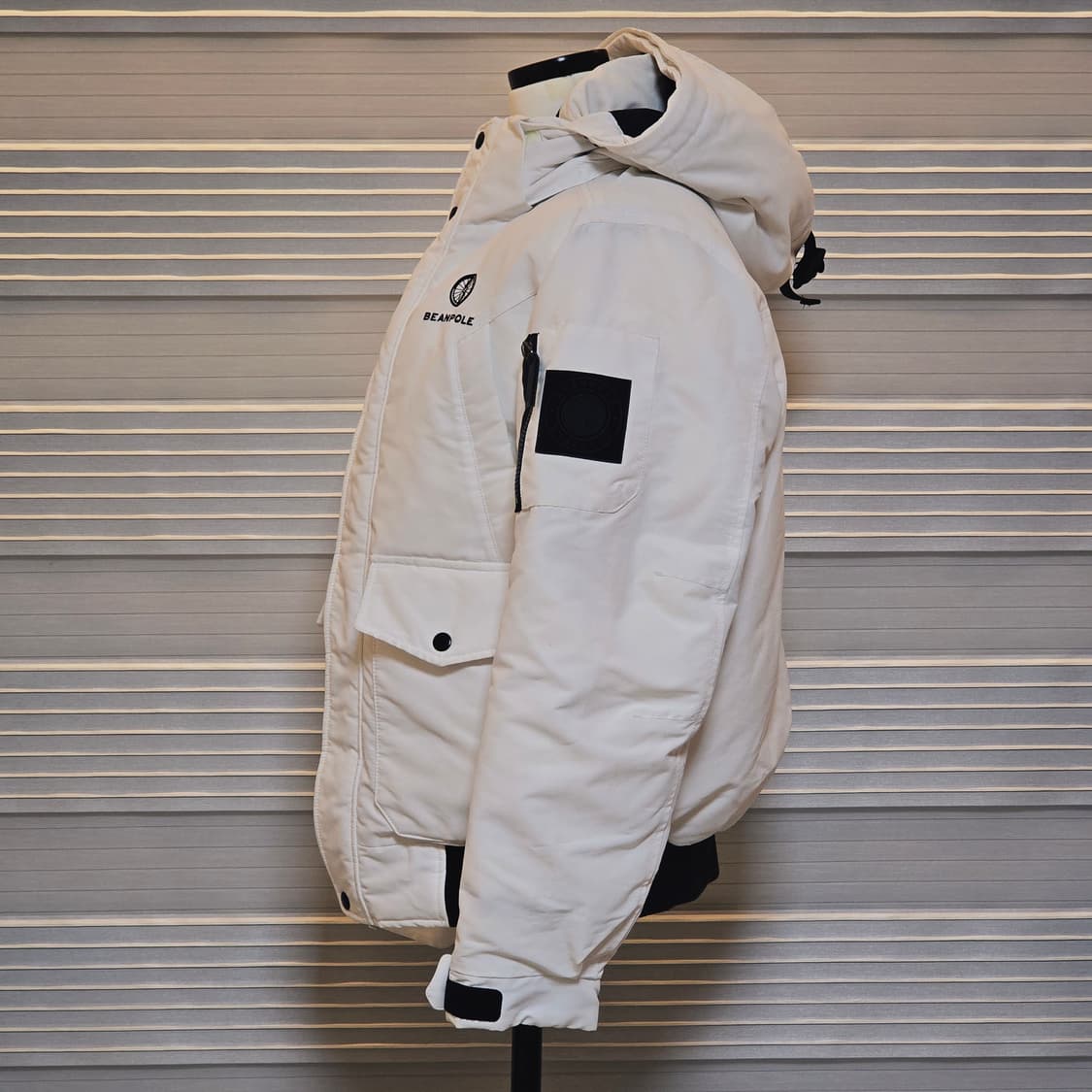 《새상품》빈폴 화이트 덕다운 패딩 (남녀공용) 상품이미지2