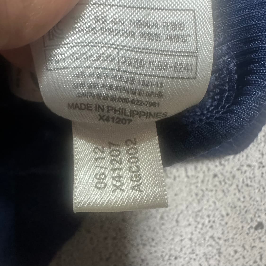 ✨ (바배) 아디다스 구 파이어버드 네이비 트랙탑 져지  상품이미지5