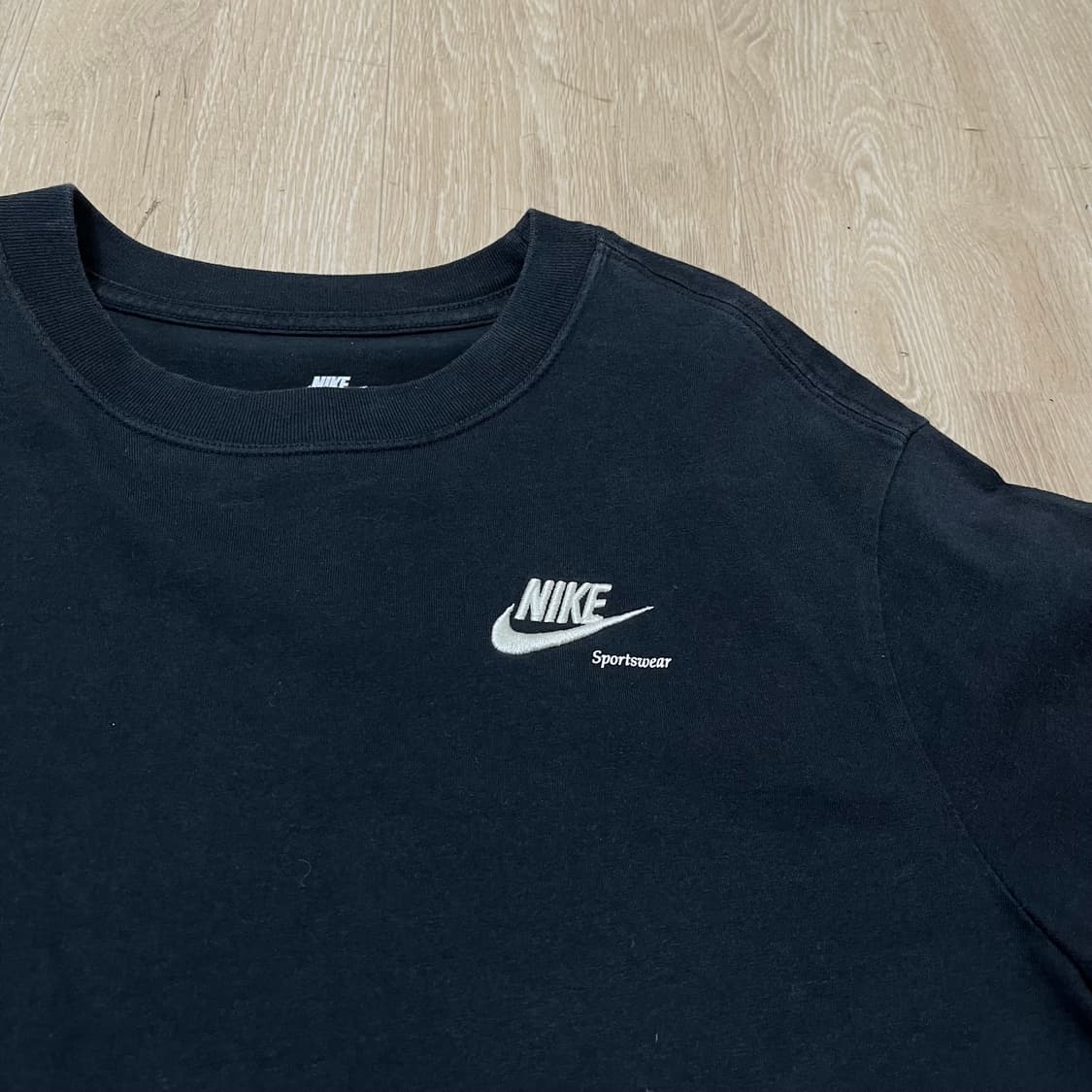 나이키 NIKE 레터링 루즈핏 스우시 반팔티 M/95 상품이미지3