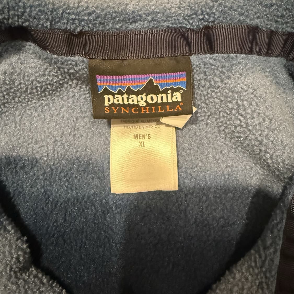 10s 파타고니아 신칠라 스냅-T 블루스트라이프/네이비 상품이미지5