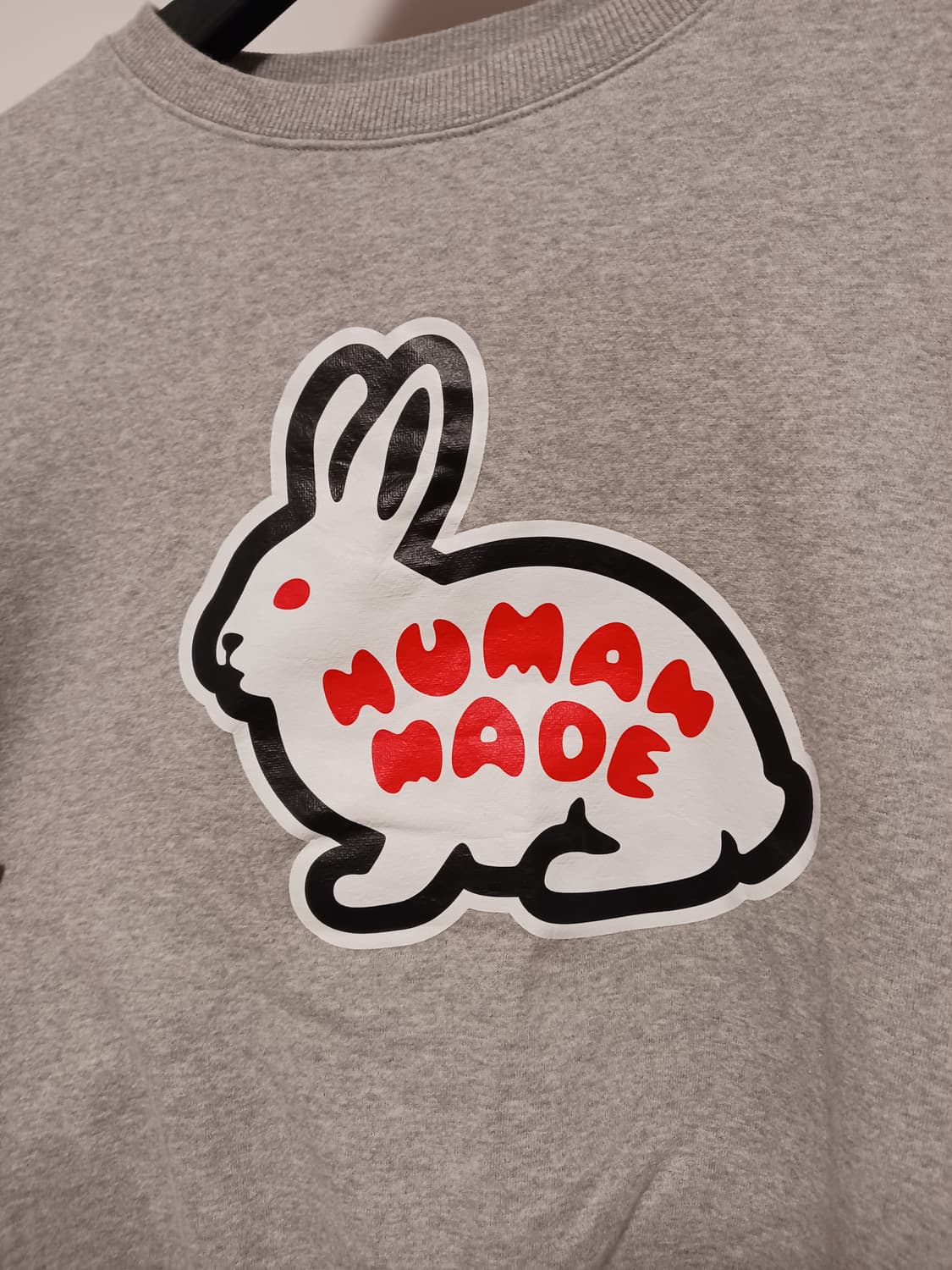 휴먼메이드 23ss 래빗 헤비 웨이트. 스웨드셔츠 상품이미지2