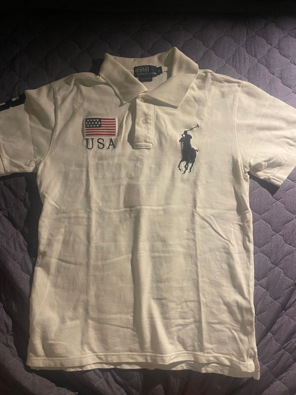 폴로 랄프로렌 치프키프 성조기 카라티 (역대급 급처) 상품이미지1