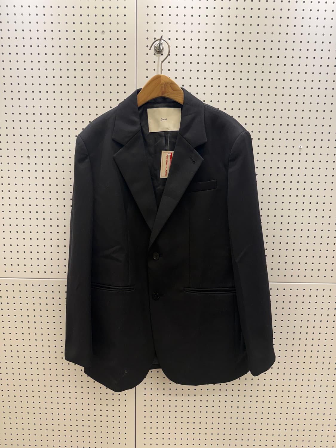 던스트 테일러드 블레이저 자켓 블랙 U1564 상품이미지2