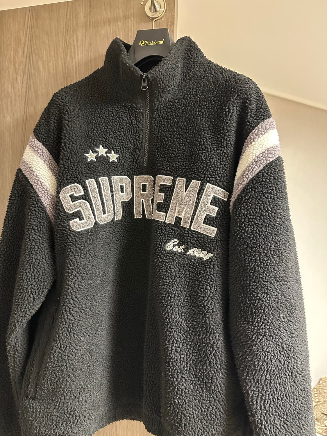 슈프림 아크 하프 집 플리스 상품이미지1