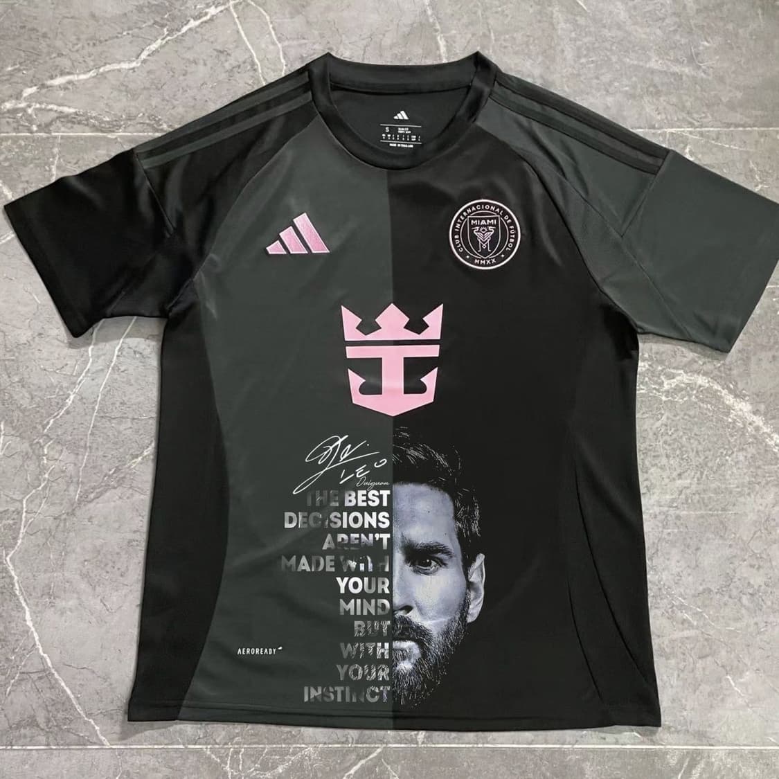 커스컴 메시 인터마이애미 MLS 축구유니품 블록코어 상품이미지1