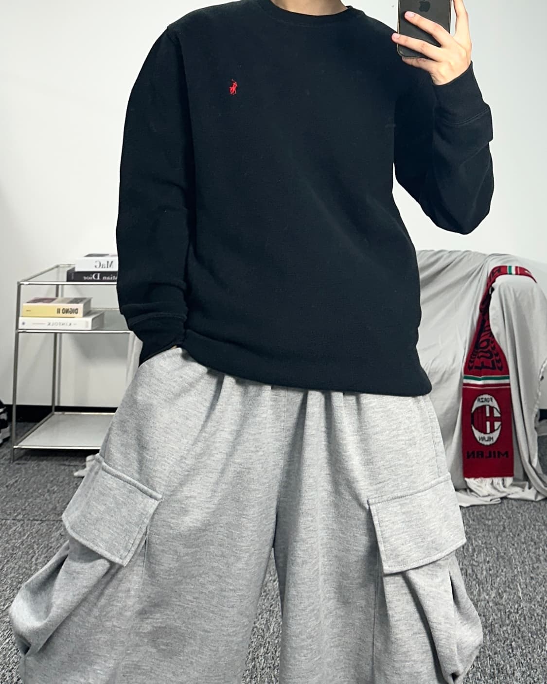 폴로 랄프로렌 레드포니 와플티 M 상품이미지3