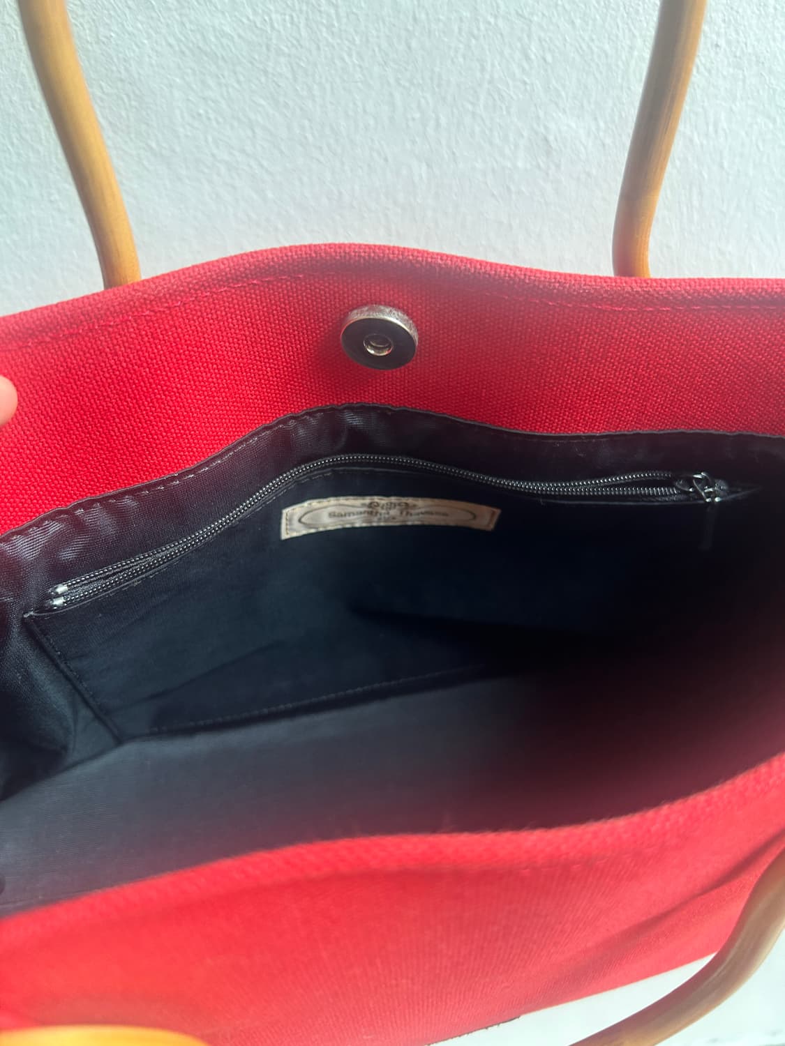 대나무 손잡이 가방  상품이미지4