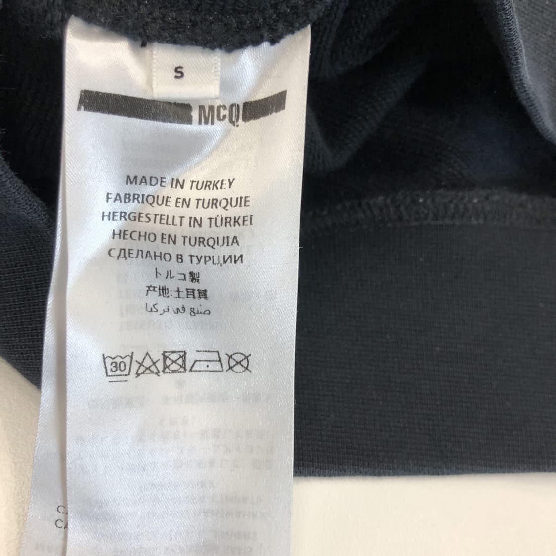 알렉산더맥퀸 바이크 맨투맨 90-95 오버  상품이미지6